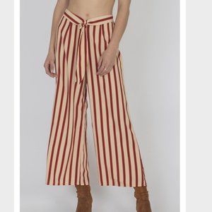 Amuse Society striped wide leg pant